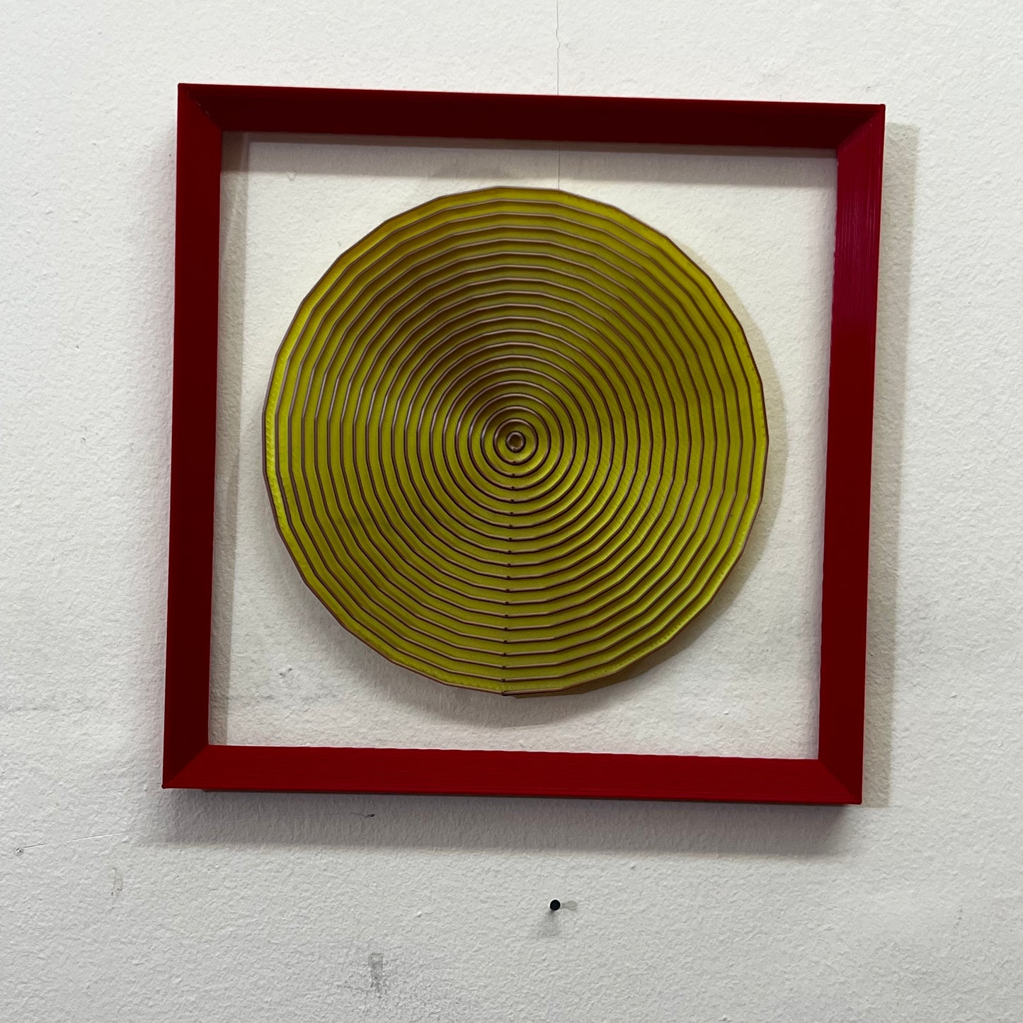 Capricho "Mirada al abismo" versión 25x25 cms
