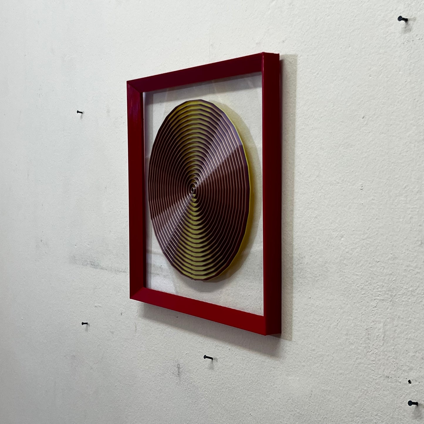 Capricho "Mirada al abismo" versión 25x25 cms