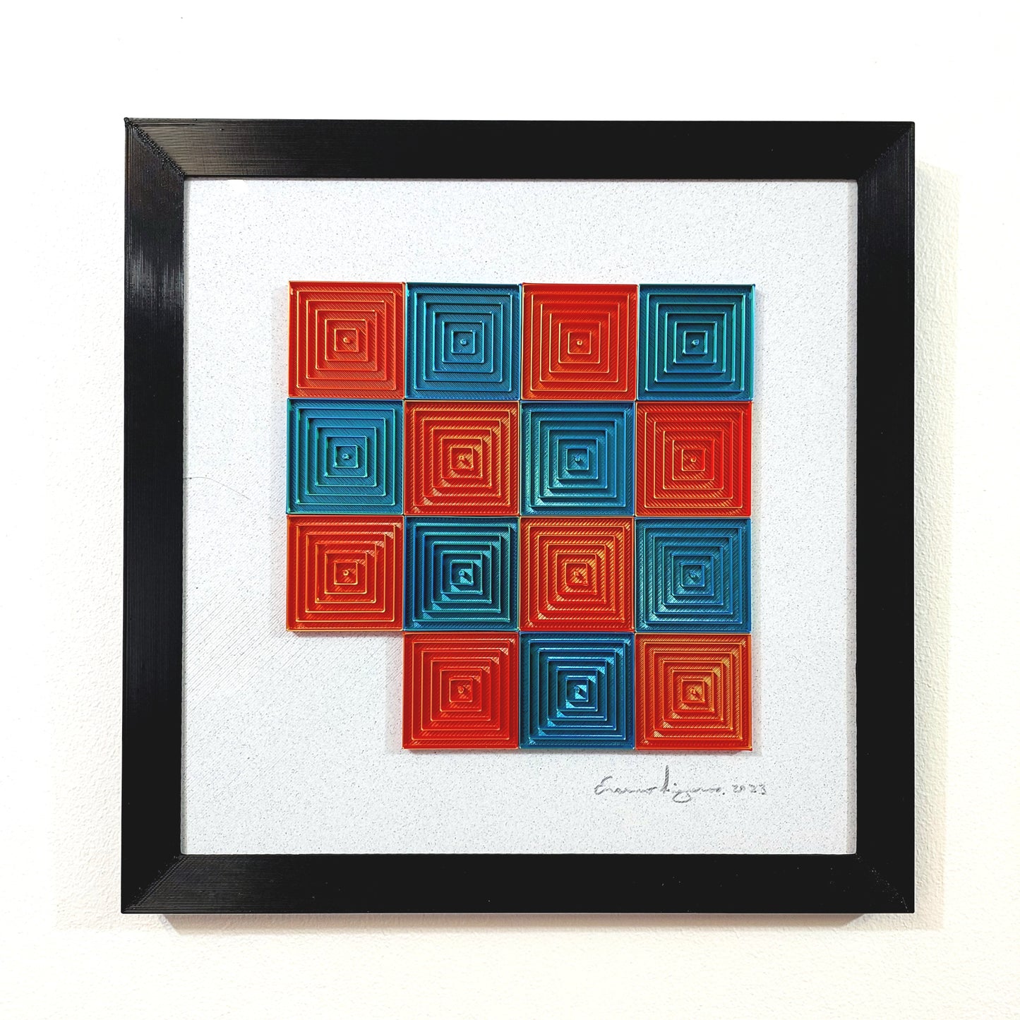 Caprichos version 33x33 cms
