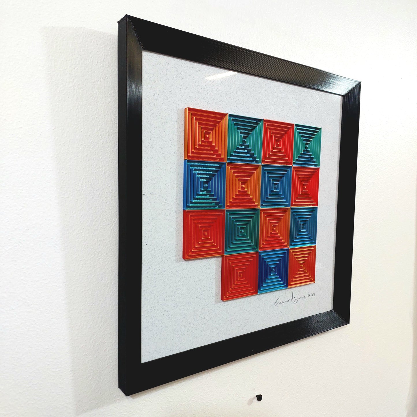 Caprichos version 33x33 cms