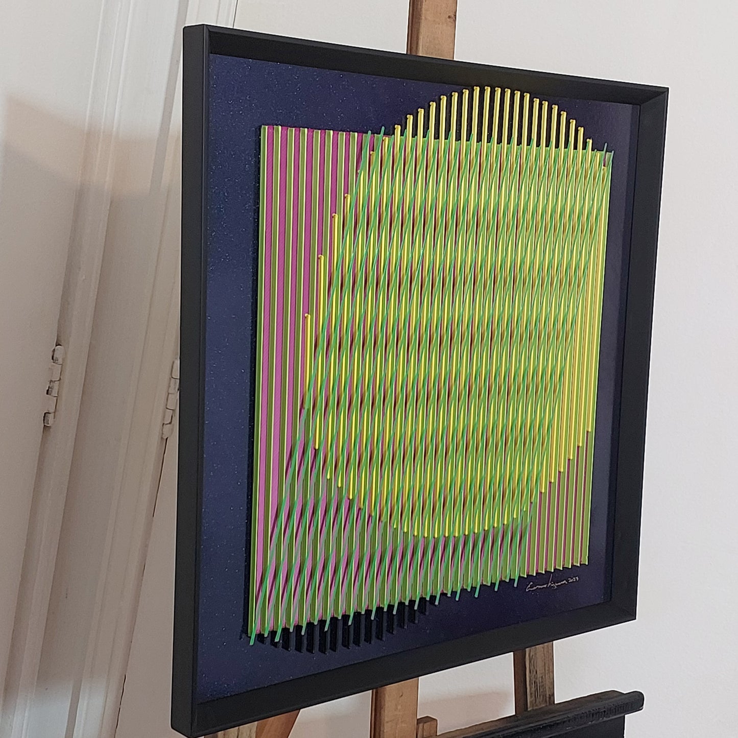 Capricho "Encuentro de 2 cuerpos I" - Versión 50 x 50 cms