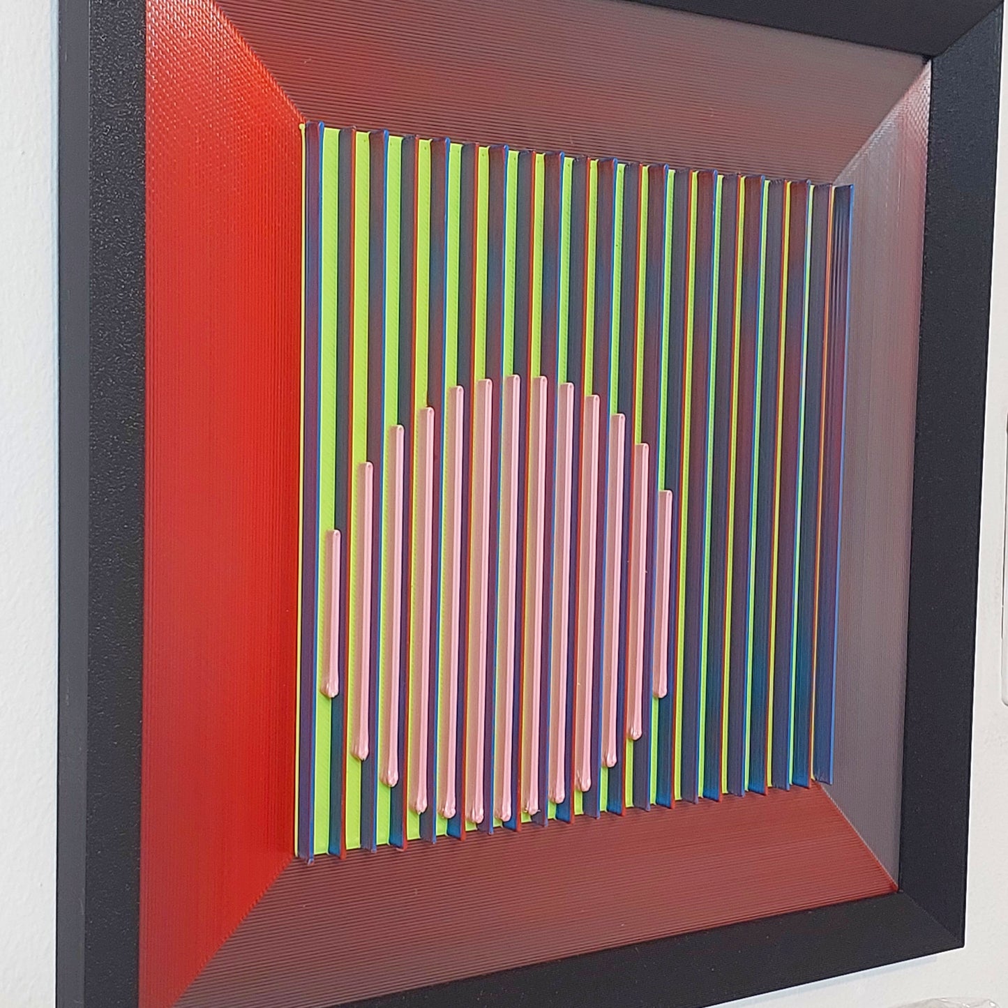 Capricho "2 Interferencias 1", Versión 33x33cms