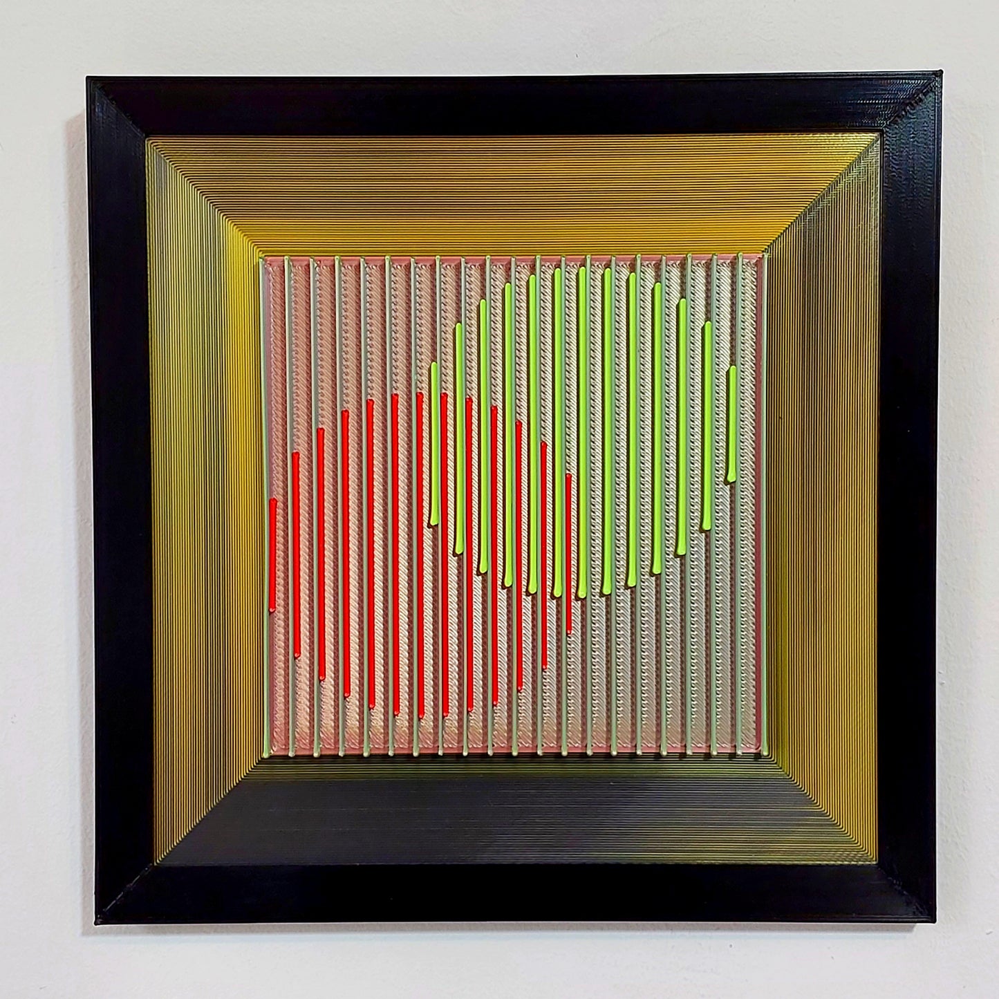 Capricho "2 Interferencias 5", Versión 33x33cms
