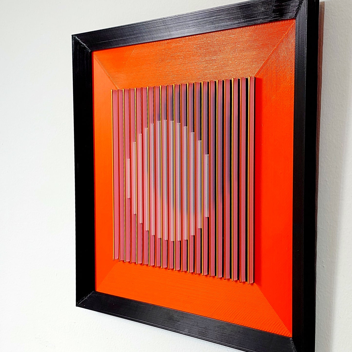 Capricho "2 Interferencias 8", Versión 33x33cms