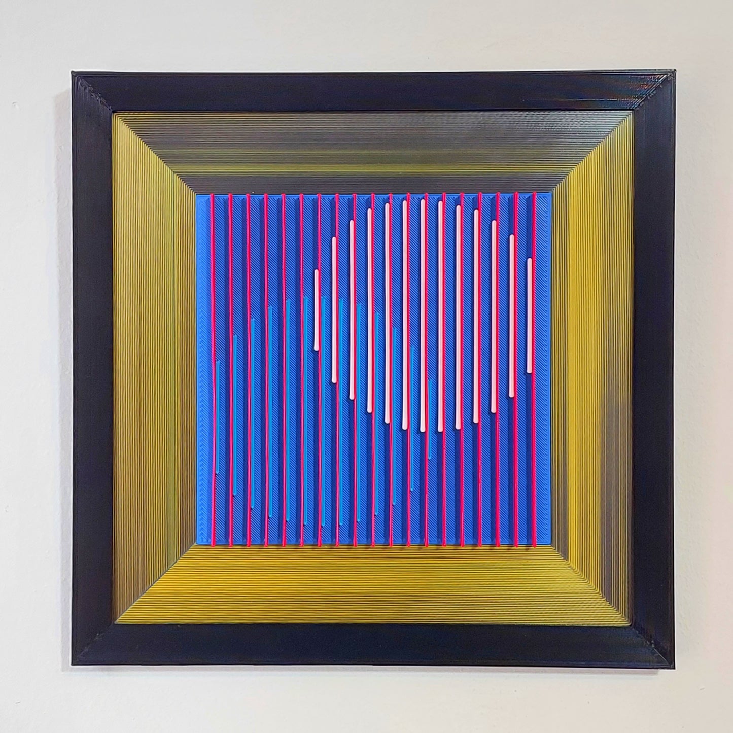 Capricho "2 Interferencias 10", Versión 33x33cms