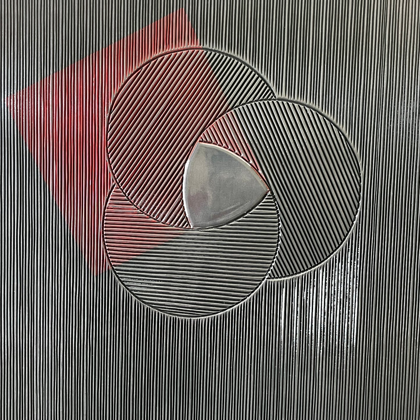 Capricho "Una mirada desde el abismo" Versión 96x96 cms