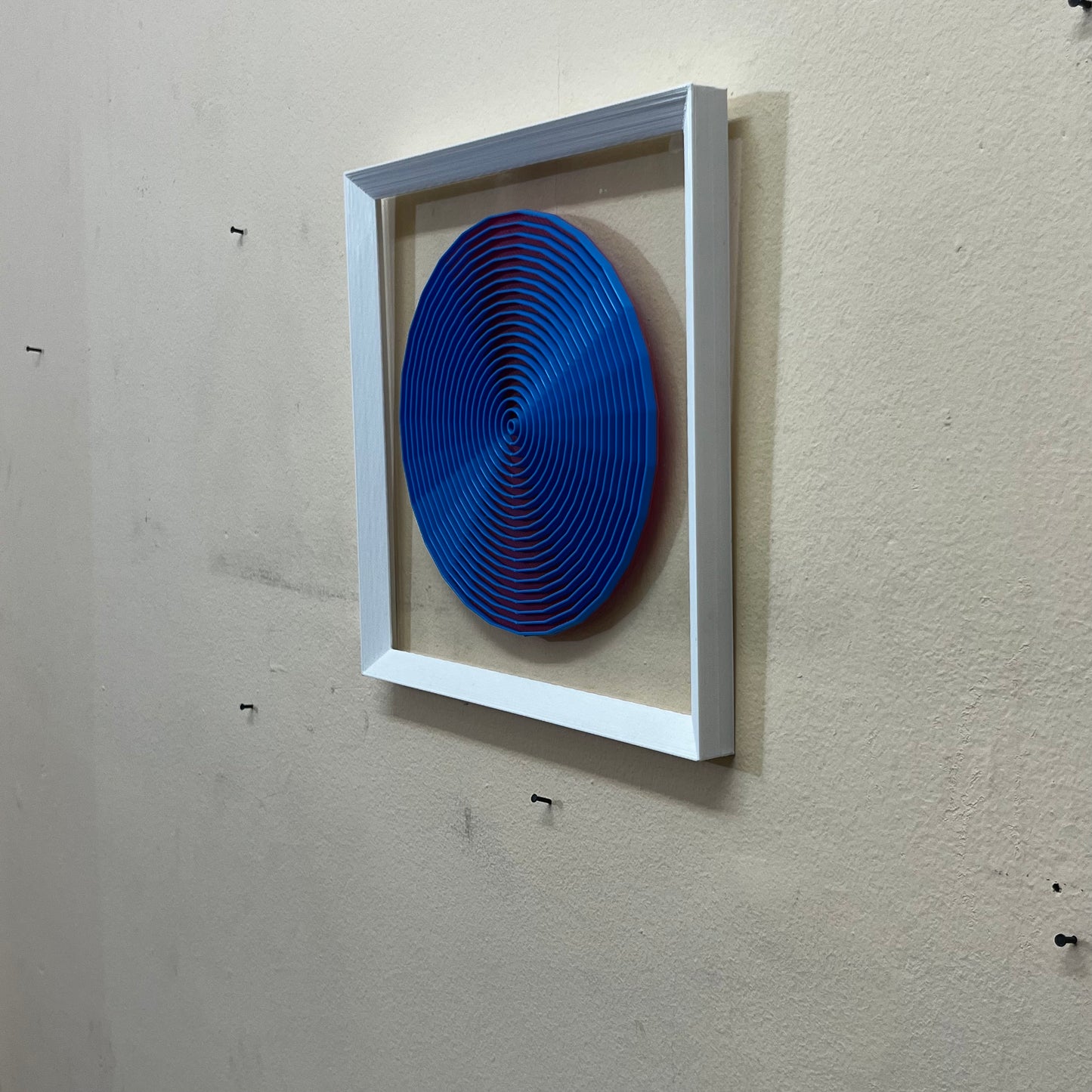 Capricho "Mirada al abismo" versión 25x25 cms