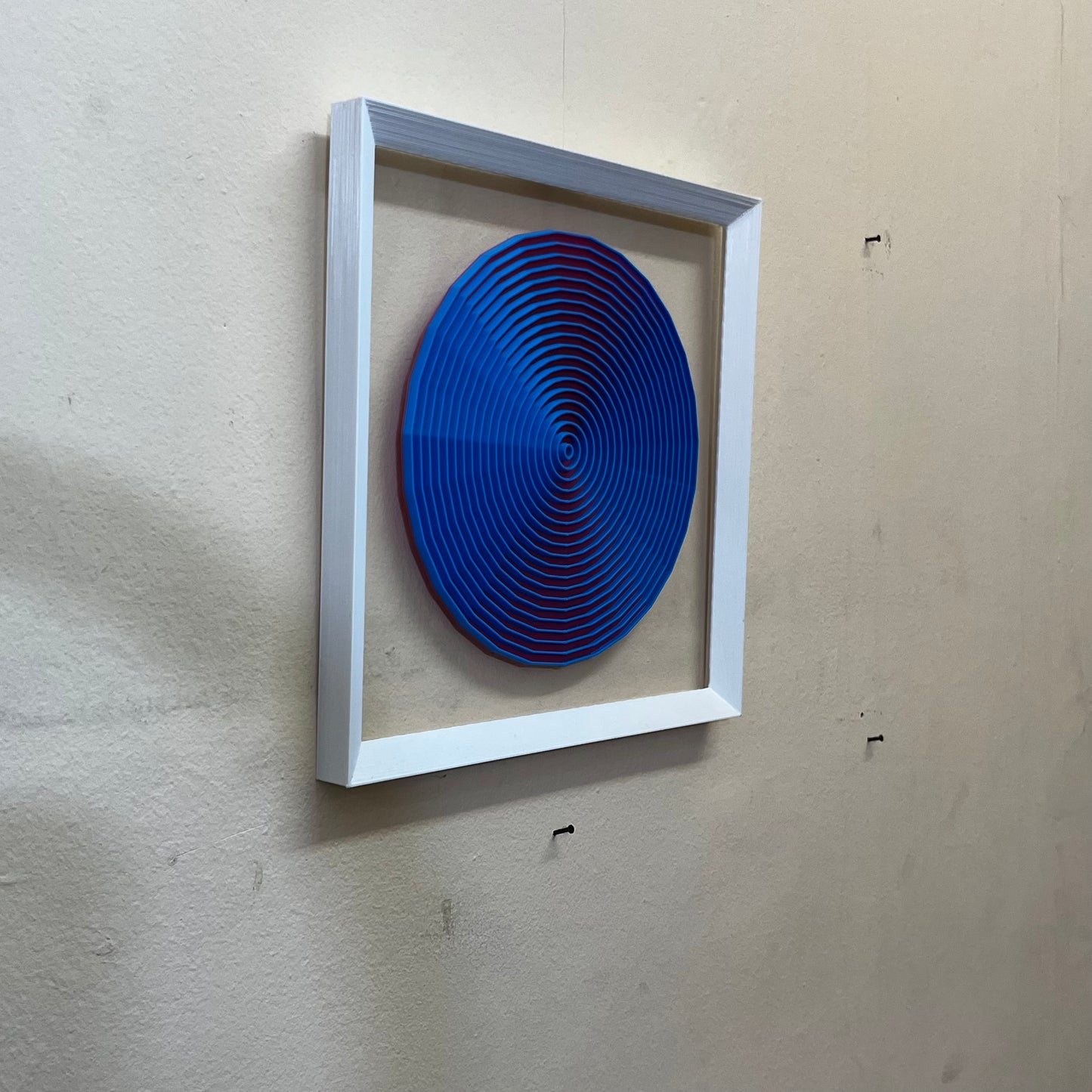 Capricho "Mirada al abismo" versión 25x25 cms