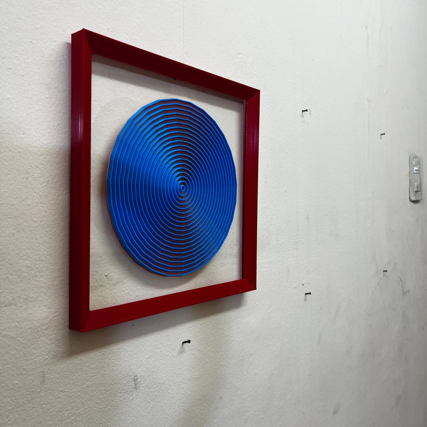Capricho "Mirada al abismo" versión 25x25 cms