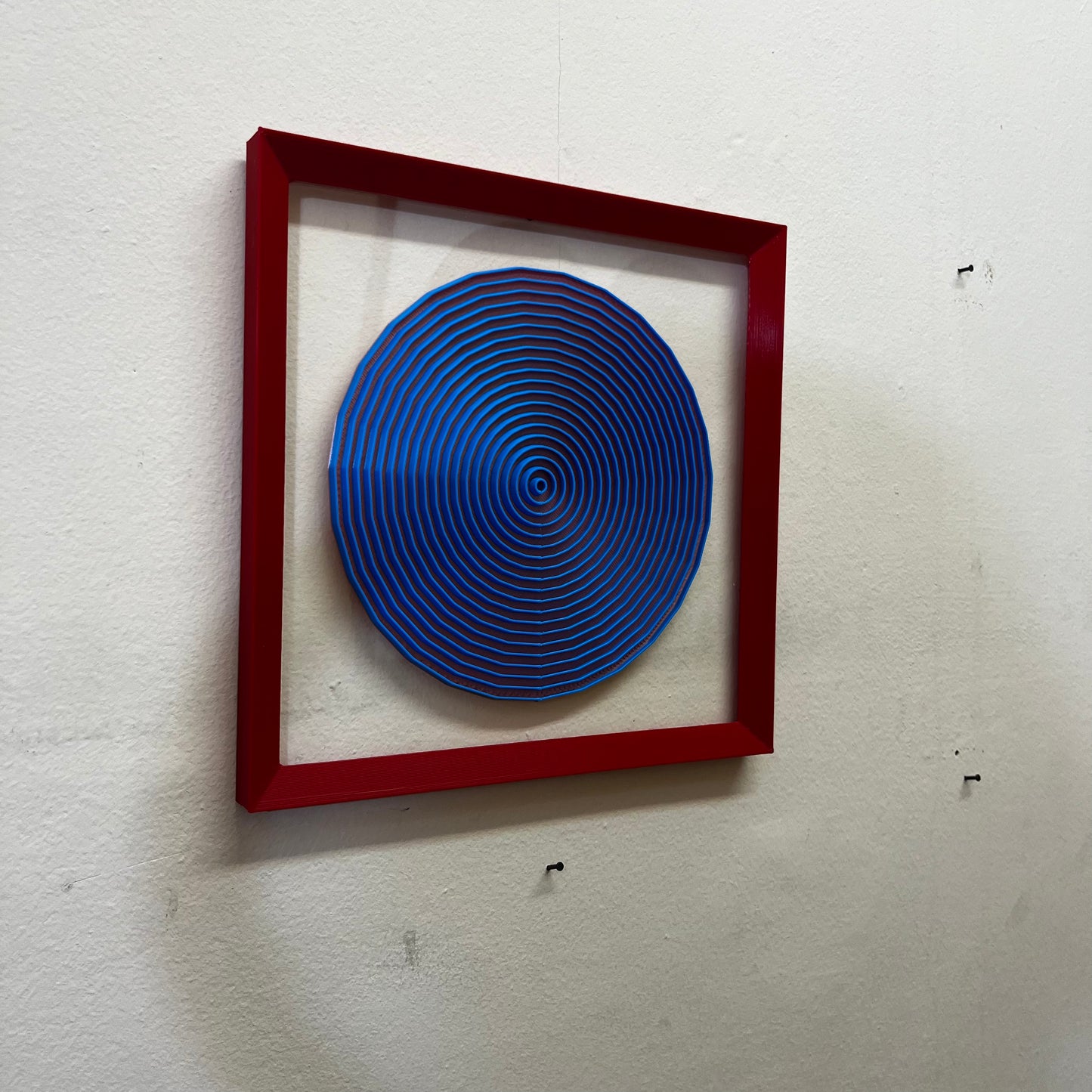 Capricho "Mirada al abismo" versión 25x25 cms