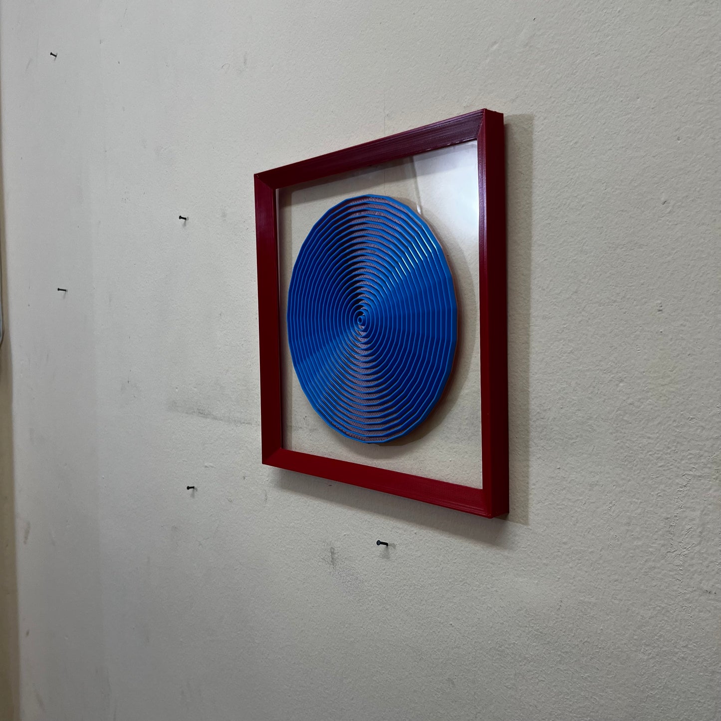 Capricho "Mirada al abismo" versión 25x25 cms
