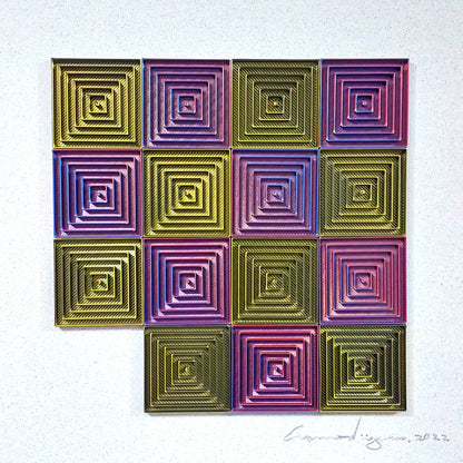 Capricho "Ley de clausura ", Versión 33x33cms