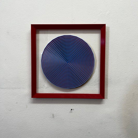 Capricho "Mirada al abismo" versión 25x25 cms
